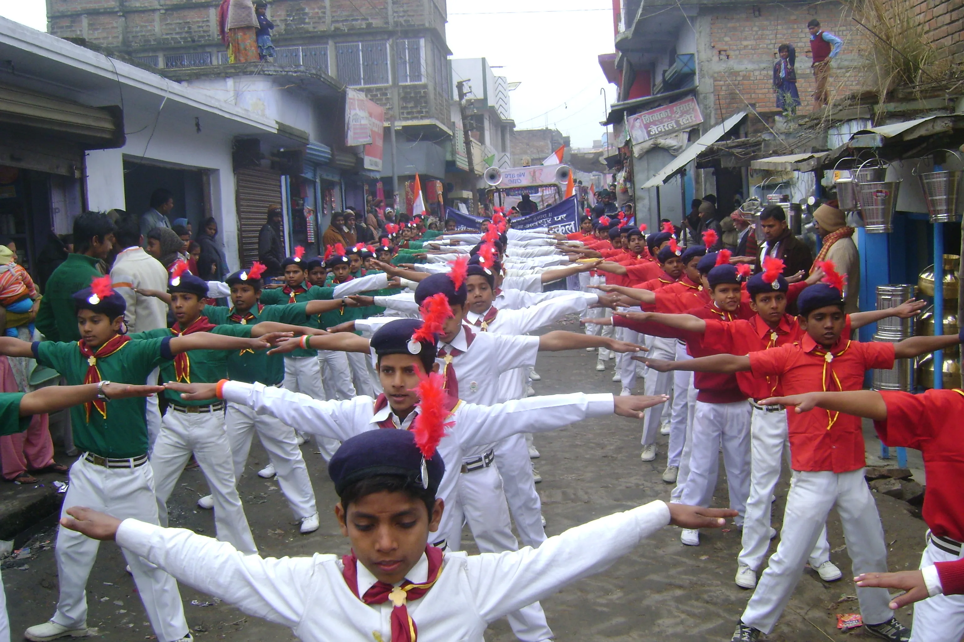 Throwback to old time Celebration of republic day